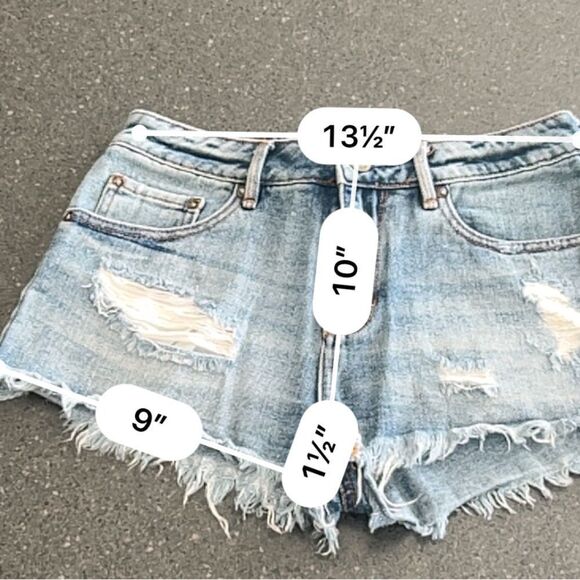 Bullhead high-rise Jean short size 5 - Picture 3 of 10
